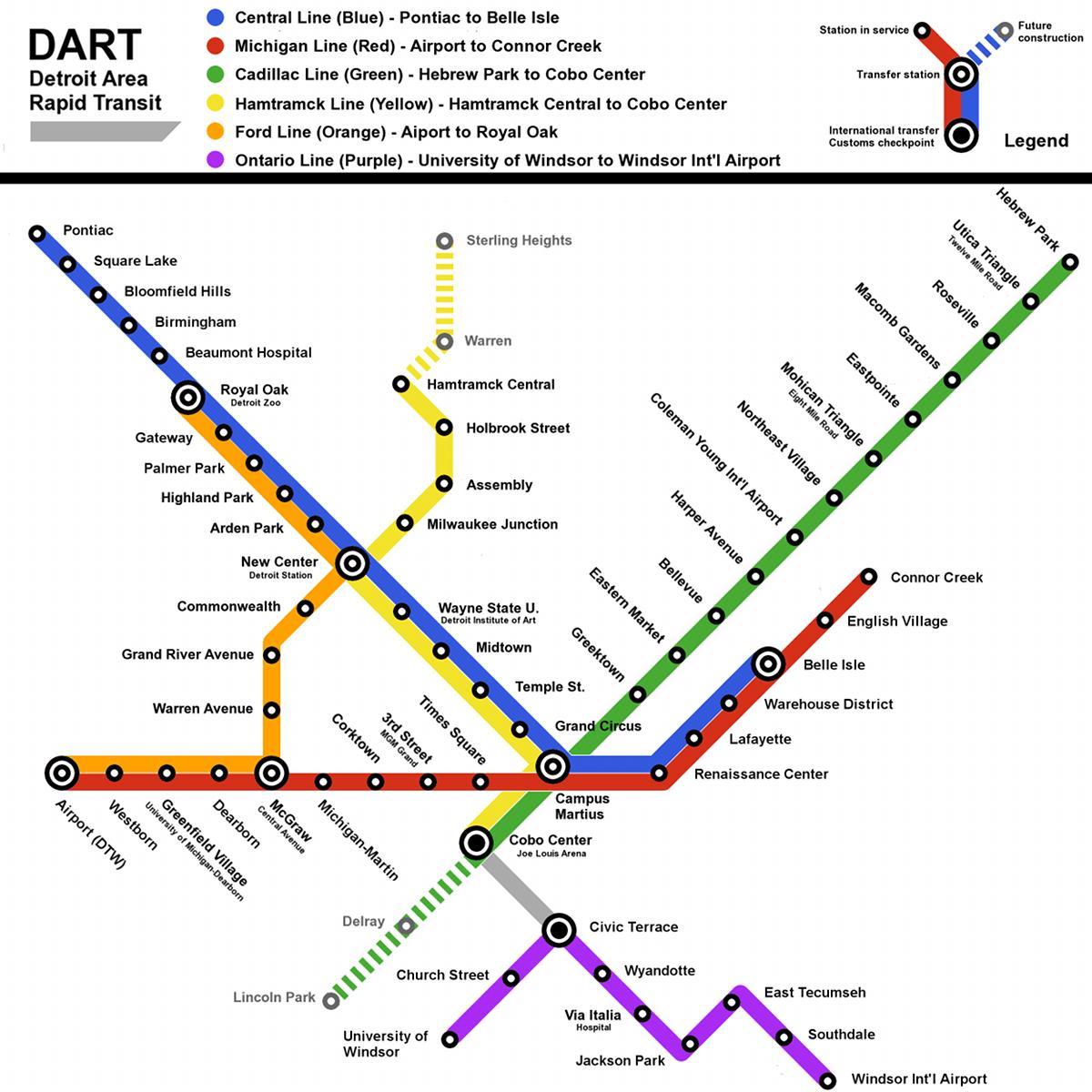 Metro Detroit peta